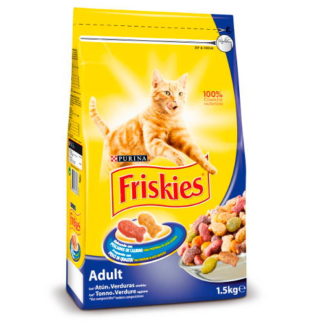 Friskies Gato Adulto c/ Peixe 20kgs (Atum e legumes)
