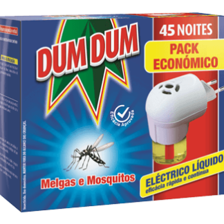 Dum Dum Eléctrico Melgas e Mosquitos Pack Eco 23ml