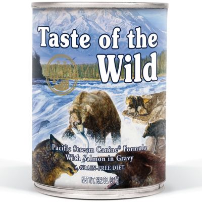 Taste Of The Wild Pacific Stream  comida húmida para cães 390gr
