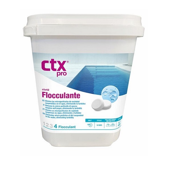 CTX-42 Floculante pastilhas 5kgs CTX-42 Floculante pastilhas 5kgs