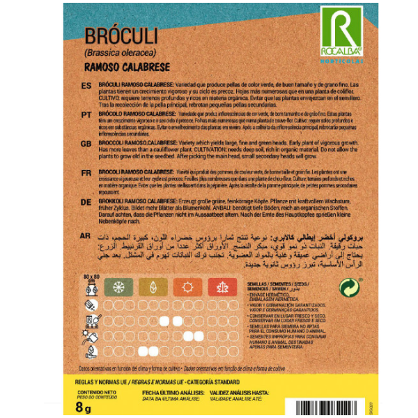 Brócolos Ramoso Calabrese Brócolos Ramoso Calabrese