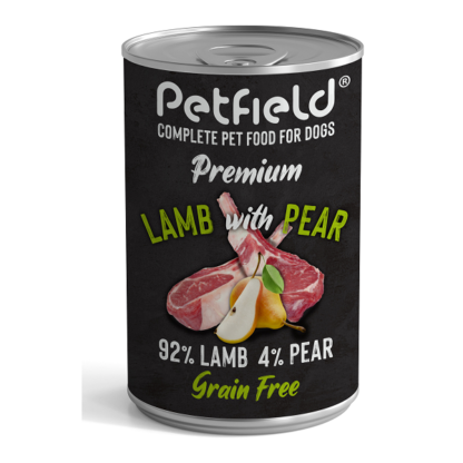 Comida Húmida Petfield Premium Borrego e Pera
