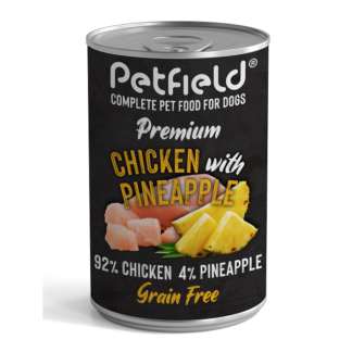 Comida Húmida Petfield Premium Frango e Ananás