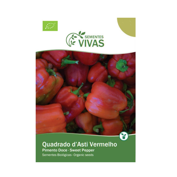 Sementes Pimento ‘Quadrato D’Asti Rosso’ Bio Sementes Pimento ‘Quadrato D’Asti Rosso’ Bio