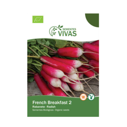 Sementes Rabanete ‘French Breakfast 2’ Bio