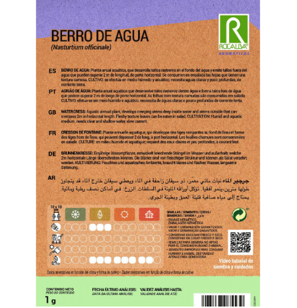 Agrião de água Agrião de água