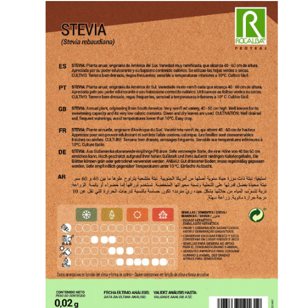 Stevia Rebaudiana Stevia Rebaudiana