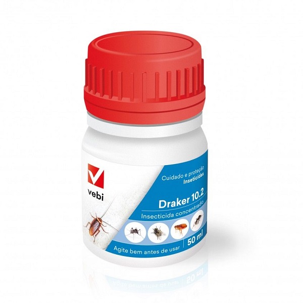 Draker 10.2 Concentrado 50ml (Anti Insectos) Draker 10.2 Concentrado 50ml (Anti Insectos)