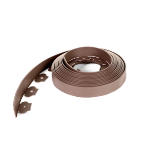 Separador de Relva Tipo L 50mm x 10mt Castanho