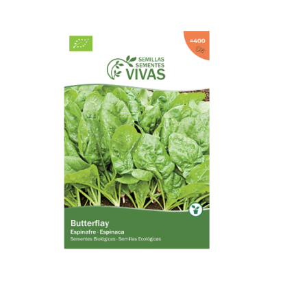 Sementes Espinafre Butterflay Bio