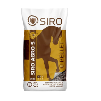Siro Agro 5 Estrume Cavalo Pellet Siro Agro 5 Estrume Cavalo Pellet